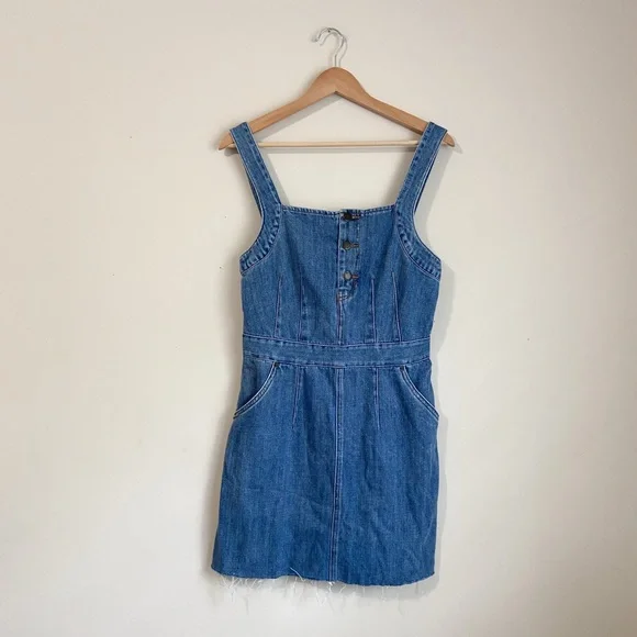& Other Stories Organic Cotton Denim Dress - Picture 1 of 7